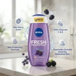 شامپو بدن نیوا مدل Fresh powerfruit حجم 250میل - تصویر 2
