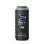 ژل شستشو 3در1 مردانه نیوا مدل Active clean حجم 250میل