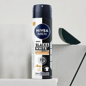 اسپری ضدتعریق مردانه نیوا مدل Black & white حجم 150میل