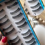 مژه ده جفتی سیماری Cmary ابریشمی کد 736