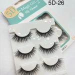مژه سه جفتی مجیک گرل 5D-26
