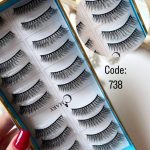 مژه ده جفتی سیماری Cmary ابریشمی کد 738