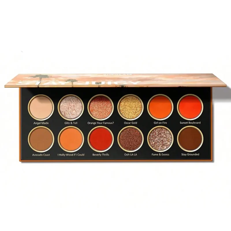 استی-جویسی۱-800x800 پالت سایه چشم شیگلم مدل Stay Juicy, La - تصویر 1
