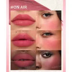 رژلب و رژگونه کرمی شیگلم مدل Air Plush - تصویر 2