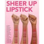 رژ لب جامد شیر آپ Sheer Up شماره 004 رنگ Warm Peach حجم 3 گرم - تصویر 3